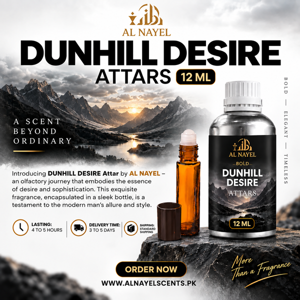 DUNHILLL DESIRE PERFUME OIL - ATTARS 12ML