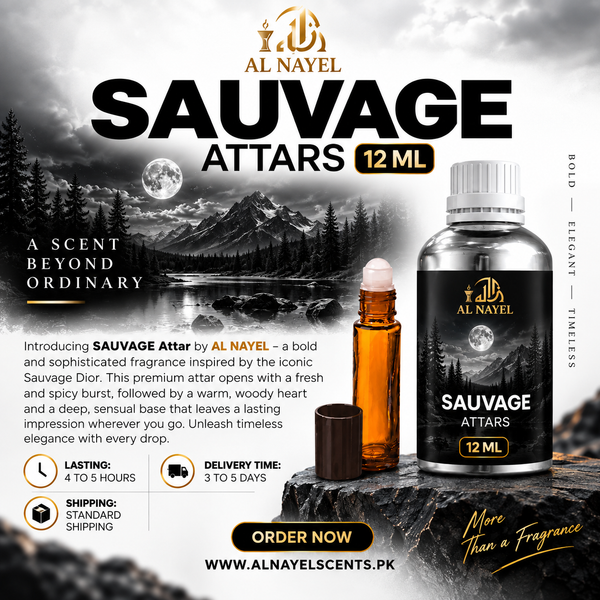 SAUVAGE PERFUME OIL - ATTARS 12ML